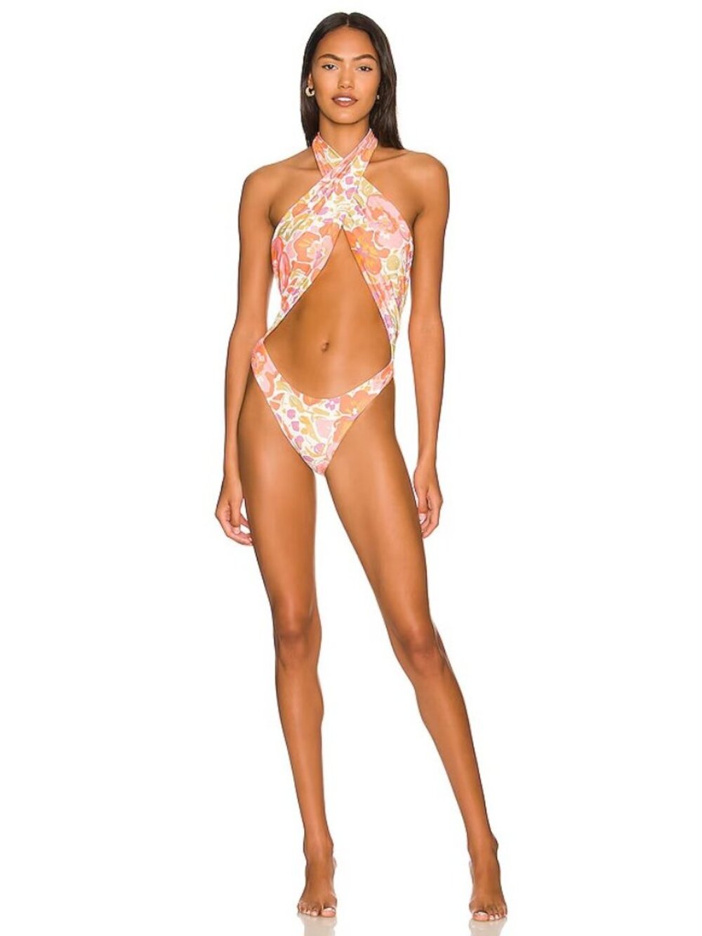Stone Fox Swim Azalea One Piece in Bloom Floral